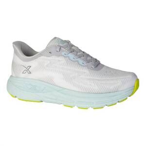 NEW XELERO women's x-gps walking running shoes in silver grey/sky blue